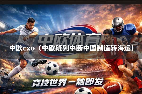 中欧cxo（中欧班列中断中国制造转海运）