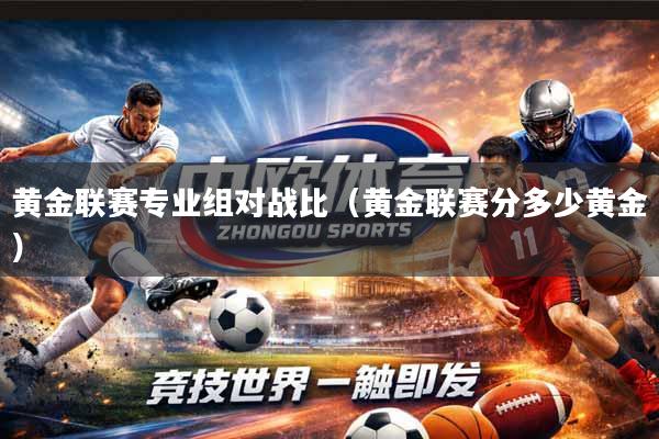 黄金联赛专业组对战比（黄金联赛分多少黄金）